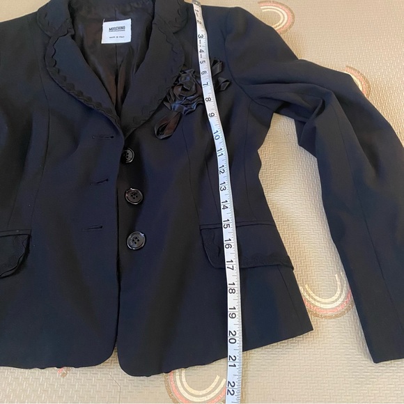 Vintage 2000s Moschino Blazer Suit Jacket - Picture 7 of 8